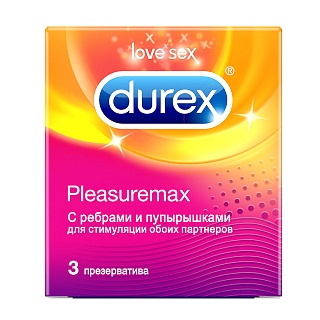 Дюрекс презервативы pleasuremax N3 (Рекитт)
