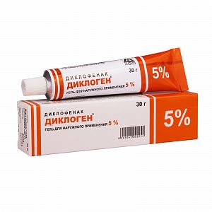 Диклоген гель 5% 30г (Аджио)