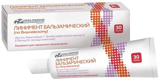 Купить вишневского линимент 30г (усолье-сибир хфз) Вишневского линимент 30г (Усолье-Сибир ХФЗ)