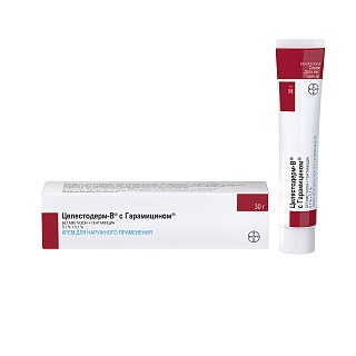 Целестодерм-В крем с гарамиц 0,1%+0,1% 30г (Байер)
