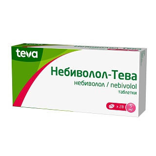 Небиволол-Тева таб 5мг N28 (Тева)