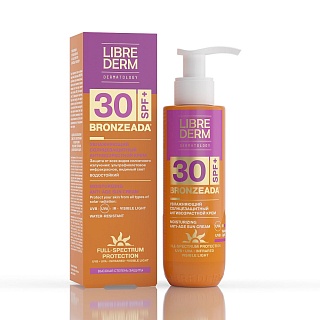 Либридерм Бронзиада крем увлажн/солнцезащит Anti-Age Spf30 150мл (Зелдис)