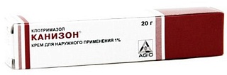 Канизон крем 1% 20г (Аджио)