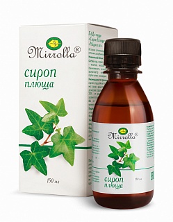 Сироп плюща 150мл (Мирролла)