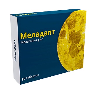 Меладапт таб п/пл/о 3мг N30 (Озон)