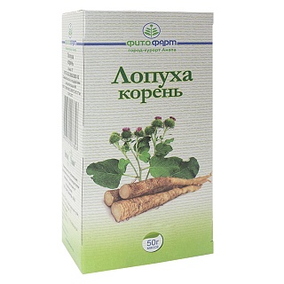 Лопуха корни 50г (Фитофарм)