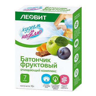 Худеем за неделю бат фрукт очищ компл N7 (Леовит)