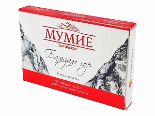 Мумие алтайское Бальзам гор таб N30 (ФармПродукт)