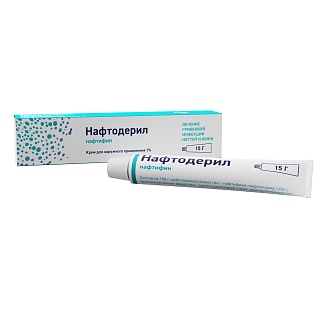 Нафтодерил крем 1% 15г (Озон)