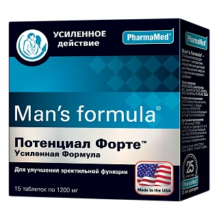 Мен-С Формула Потенциал форте таб N15 (ФармаМед)