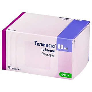 Телмиста таб 80мг N84 (КРКА)