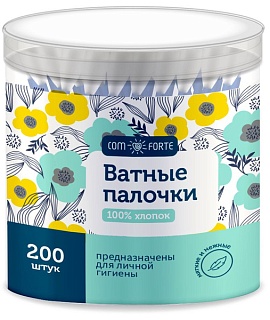 Ватные палочки Комфорт стак N200 (Коттон Клаб)
