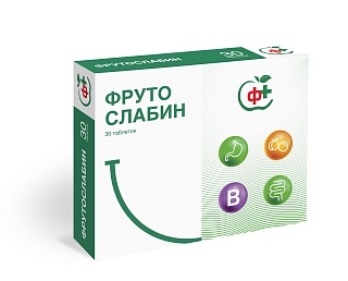 Фрутослабин таб 600мг N30 (Квадрат-С)