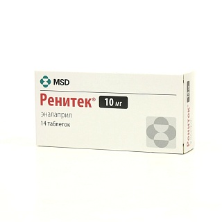 Ренитек таб 10мг N14 (МСД)