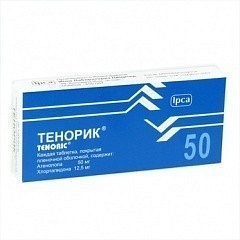 Тенорик таб 50/12,5мг N28 (Ипка)