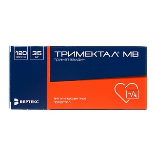 Тримектал МВ таб 35мг N120 (Вертекс)