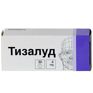 Тизалуд таб 4мг N30 (Верофарм)