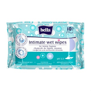 Белла салфетки влаж д/интим гиг N10 (ТЗМО)