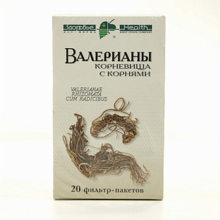 Валерианы корневища и корни ф/п 1,5г N20 (Здоровье)