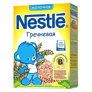 Нестле каша мол гречка 250г(Нестле)